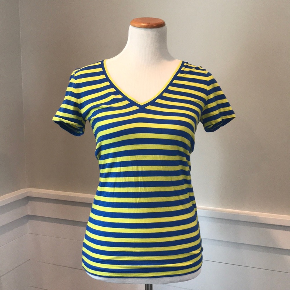 Striped J Crew T Shirt